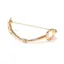Equetech Snaffle Stock Pin - Gold