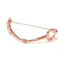 Equetech Snaffle Stock Pin - Rose Gold