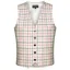 Equetech Tattersall Ladies Competition Waistcoat - Red/Black Check