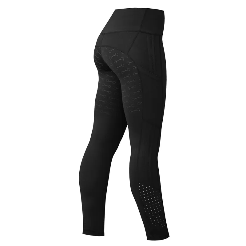 Jodhpurs Equetech Garçon - Assise Grip - Noir - Taille 22 - Neuf