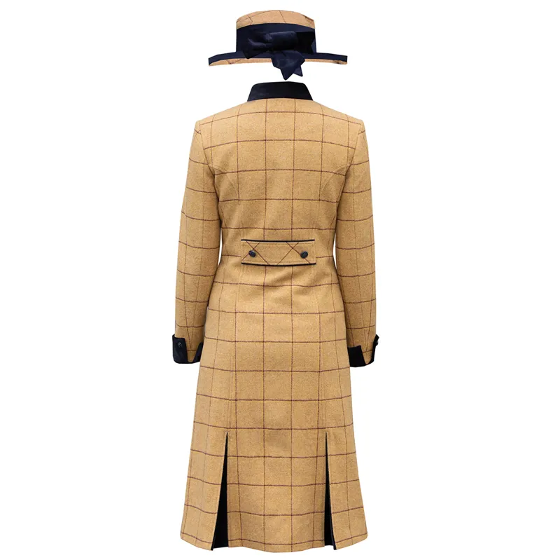 Equetech Wheatley Longline Leaders Jacket and Hat - Brown-1