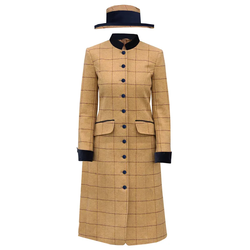 Equetech Wheatley Longline Leaders Jacket and Hat - Brown