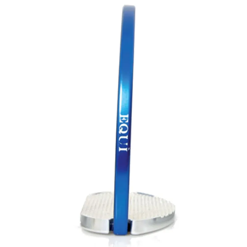 Equitaly Equi Fly Stirrup Irons - Blue/Silver-2