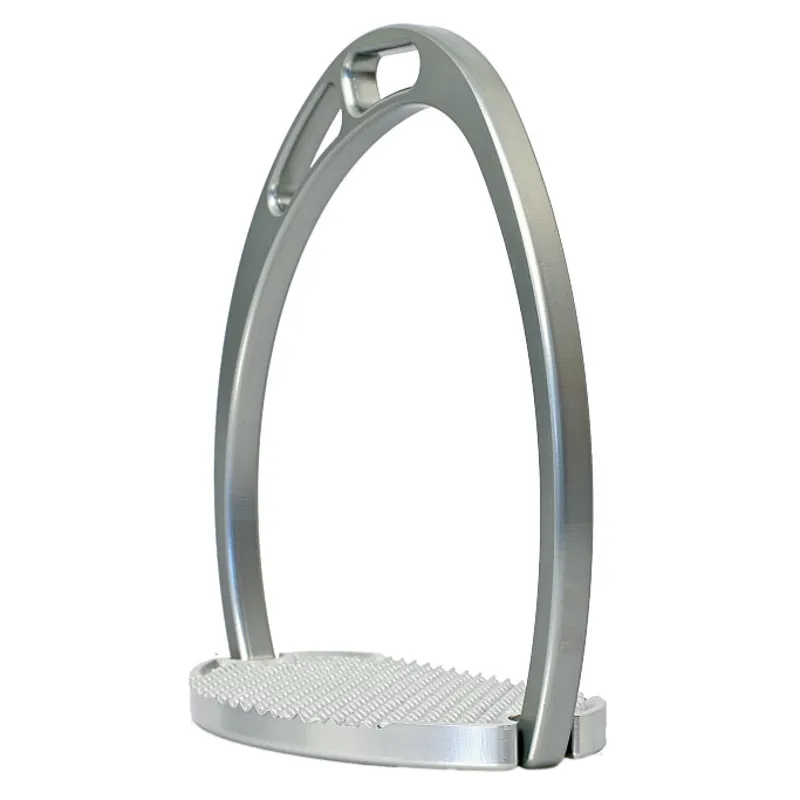Equitaly Equi Fly Stirrup Irons - Grey/Silver
