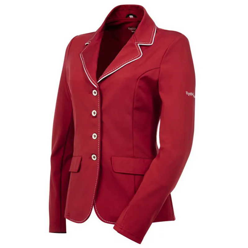 Equi-Theme Soft Couture Softshell Ladies Competition Jacket - Red