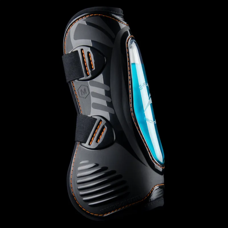 eQuick eShock Front Tendon Boots - Black-2
