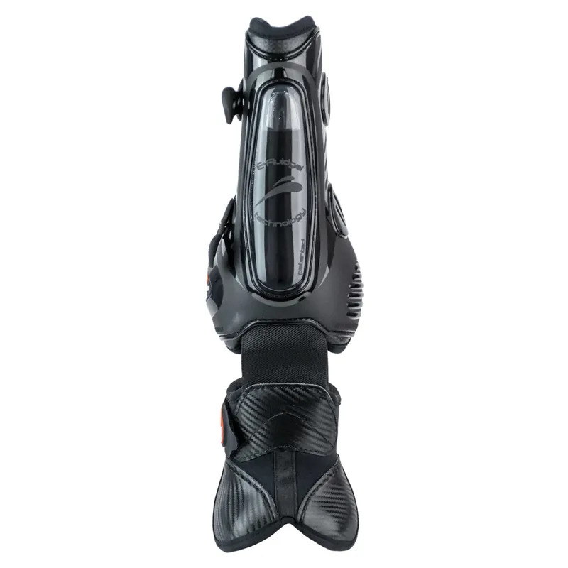 eQuick eShock Overreach Front Tendon Boots - Legend Black-2