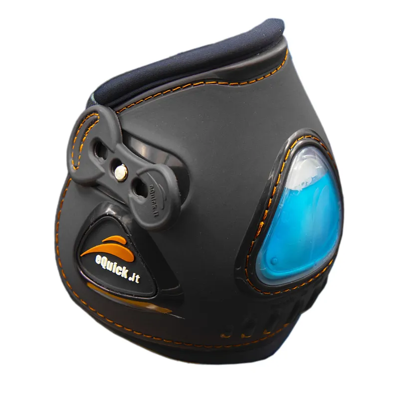 eQuick eUp Mini Elastic Rear Fetlock Boots - Black