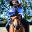 eQuick eVysor Eye Protector Horse Goggles - Mirrored Blue