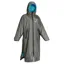 EQUIDRY All Rounder Jacket with Fleece Hood - Charcoal/Turquoise