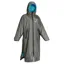 EQUIDRY All Rounder Junior Jacket with Fleece Hood - Charcoal/Turquoise