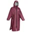 EQUIDRY All Rounder Junior Jacket with Fleece Hood - Plum/Grey