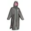 EQUIDRY All Rounder Jacket with Fleece Hood - Charcoal/Pale Pink