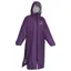 EQUIDRY All Rounder Junior Jacket with Fleece Hood - Purple/Grey