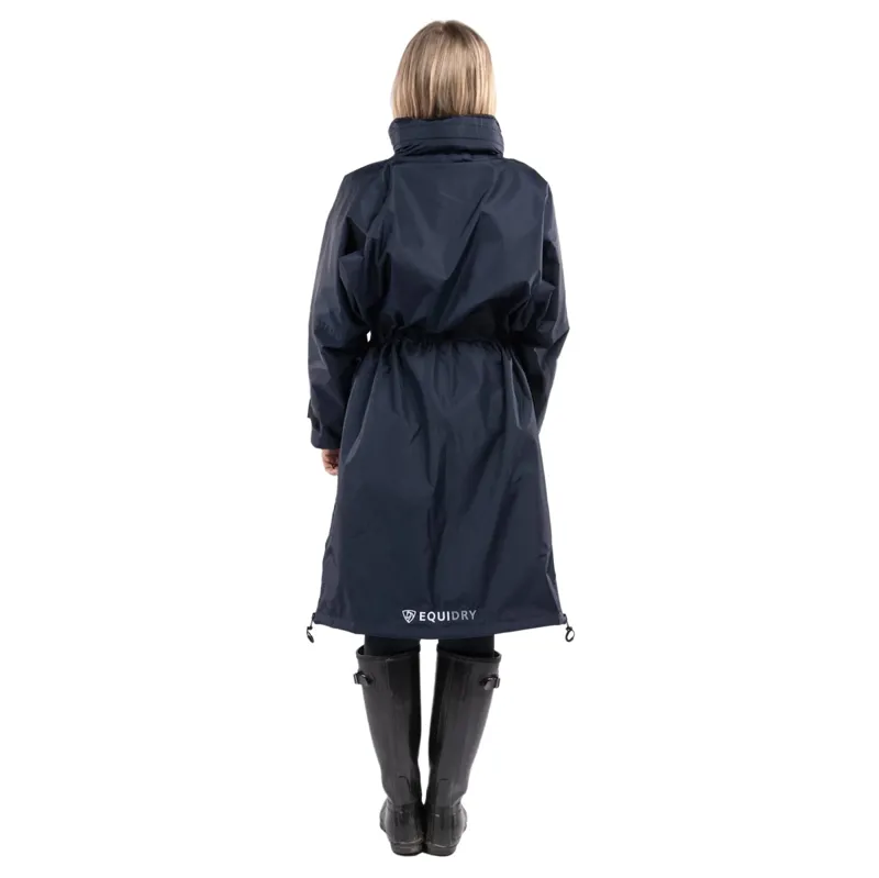 EQUIDRY Evolution Mesh Lined Waterproof Jacket - Dark Navy/Navy-4