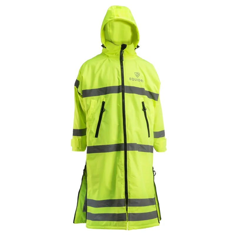 Reflective raincoat with hood 2025
