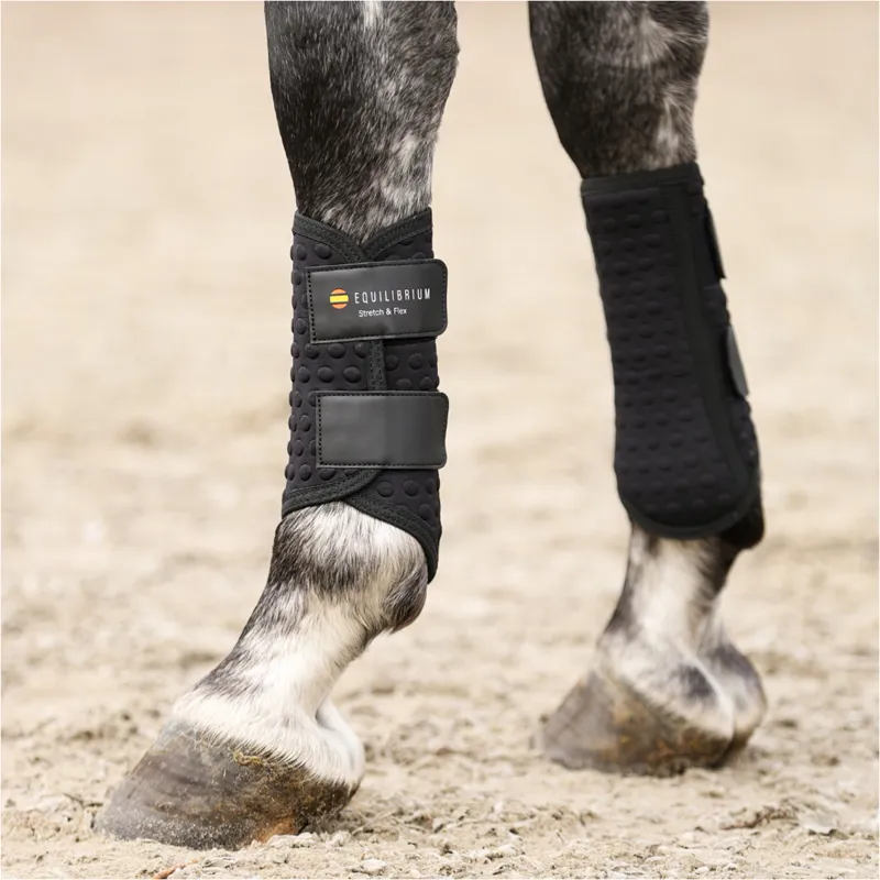 Equilibrium Stretch and Flex Flatwork Wraps - Black-2