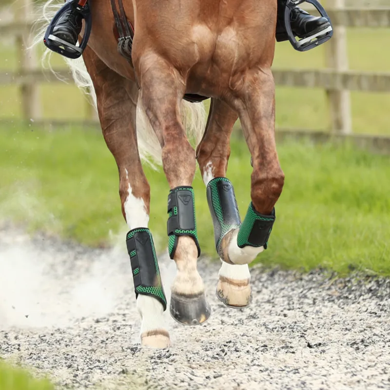 Equilibrium Tri-Zone Impact Sport Front Boots - Hunter Green-4