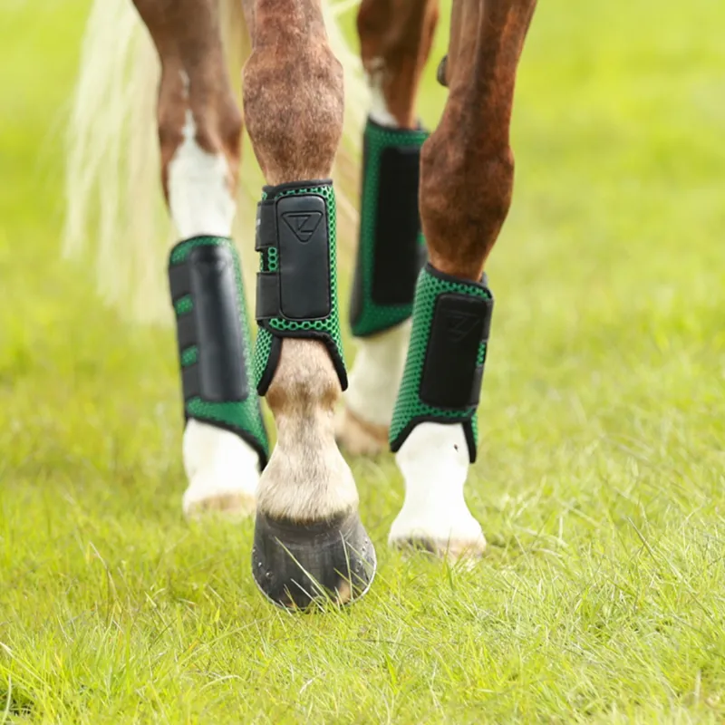 Equilibrium Tri-Zone Impact Sport Front Boots - Hunter Green-2