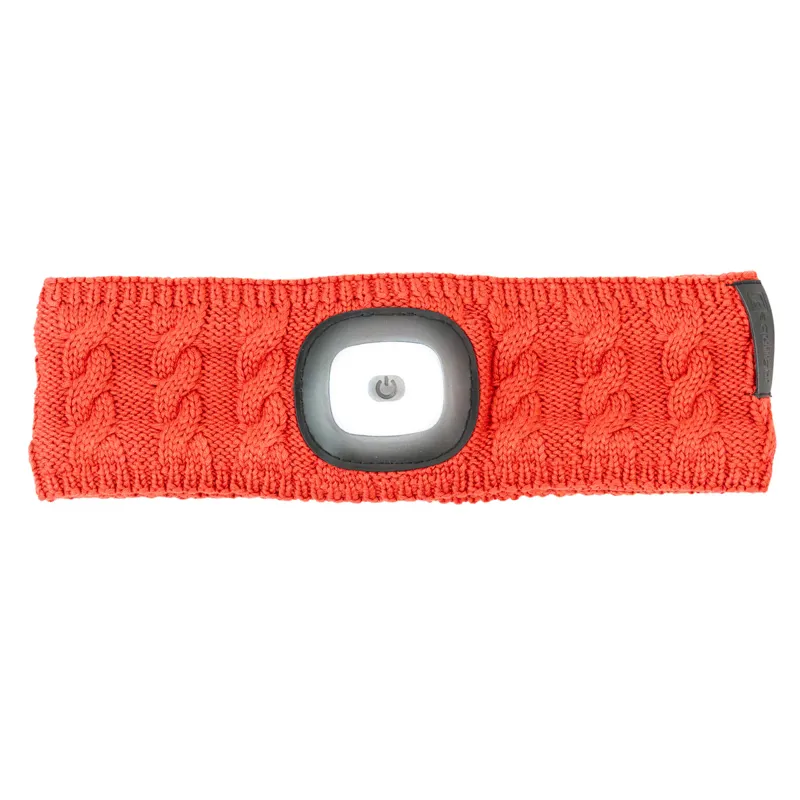 Equi Light Bamboo Head Torch Headband - Burnt Orange-1
