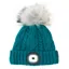 Equi Light Torch Pom Beanie Hat - Jade/Silver