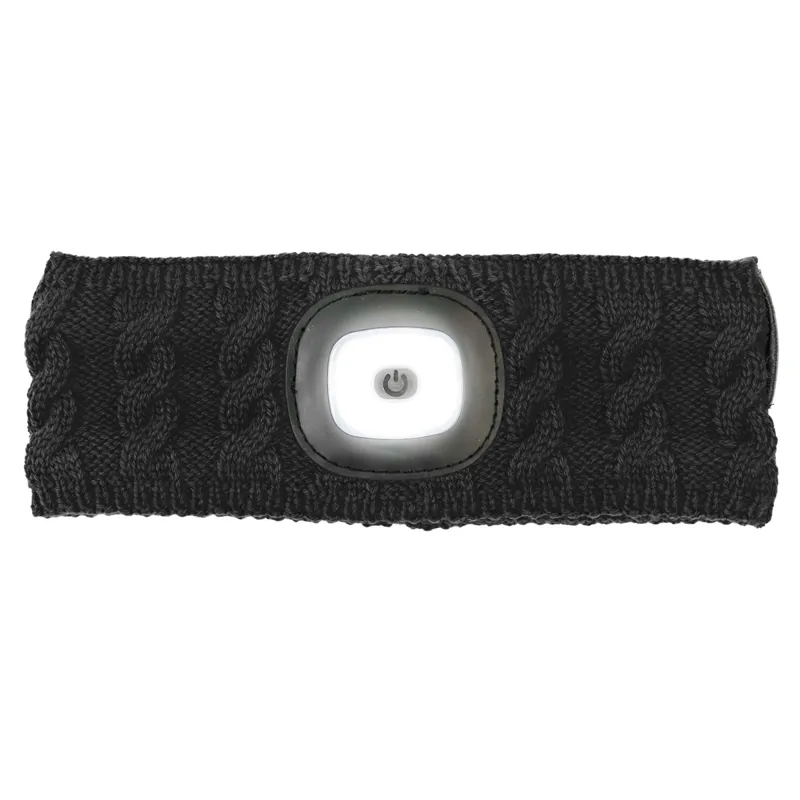 Equi Light Head Torch Junior Headband - Black