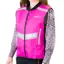 Equi Light Hi-Viz Adults Gilet - Pink/Silver