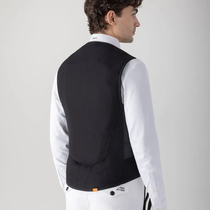 Equiline Belair Unisex Air Jacket with Level 1 Back Protector - Black-3