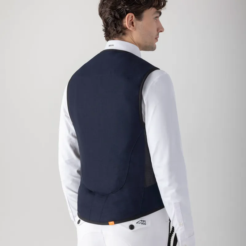 Equiline Belair Unisex Air Jacket with Level 1 Back Protector - Blue-1