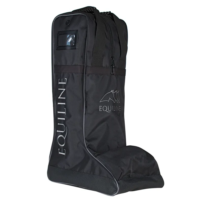 Equiline Cester Boot and Helmet Bag Anthracite/Ice