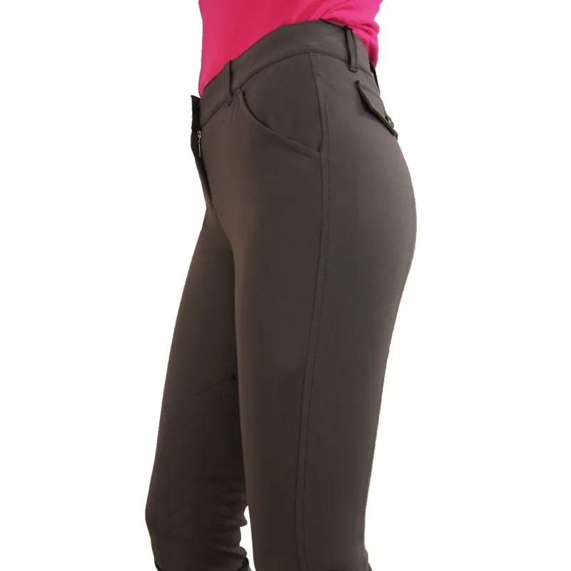 Equiline Boston Knee Patch Ladies Breeches Mud