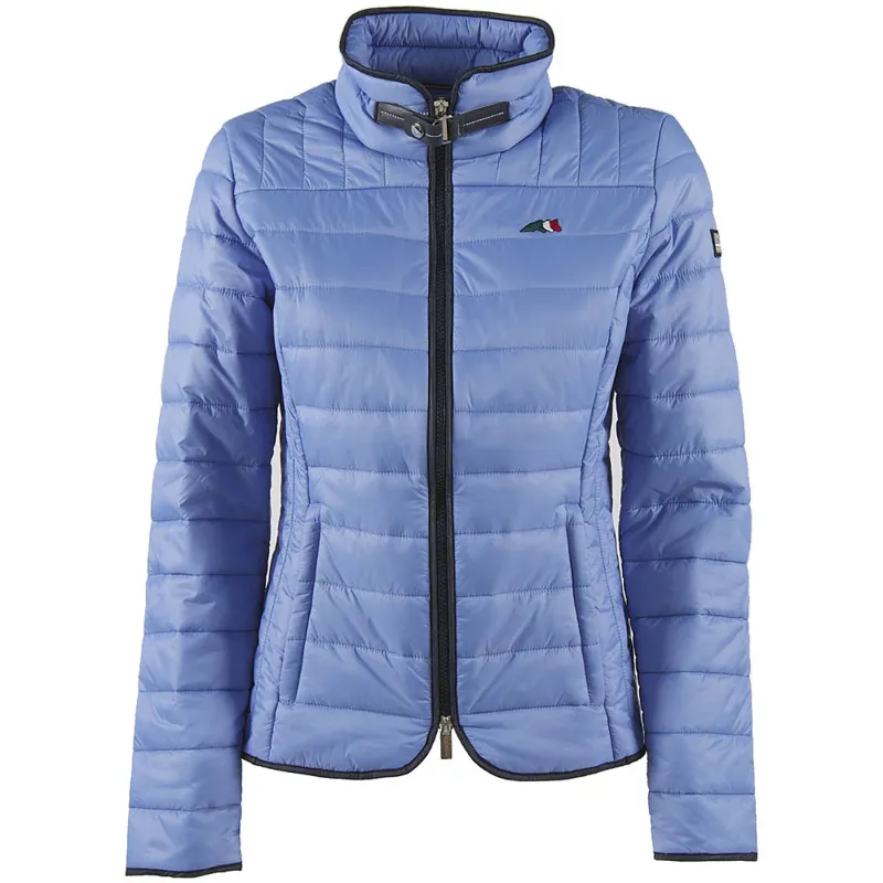 Equiline Caren Ladies Padded Jacket Light Blue