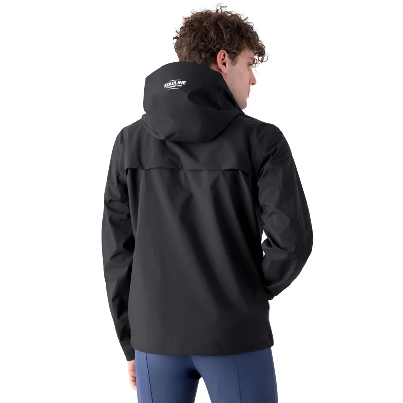 Equiline Colinec Mens Waterproof Jacket - Black-1