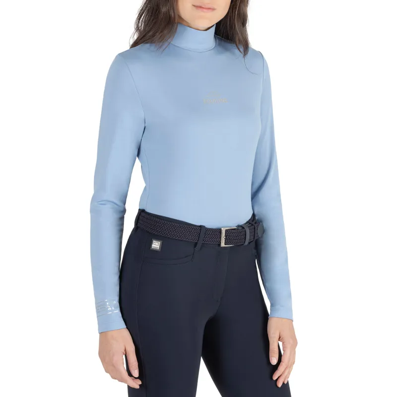 Equiline Collec Long Sleeve Ladies Base Layer - Rain Washed
