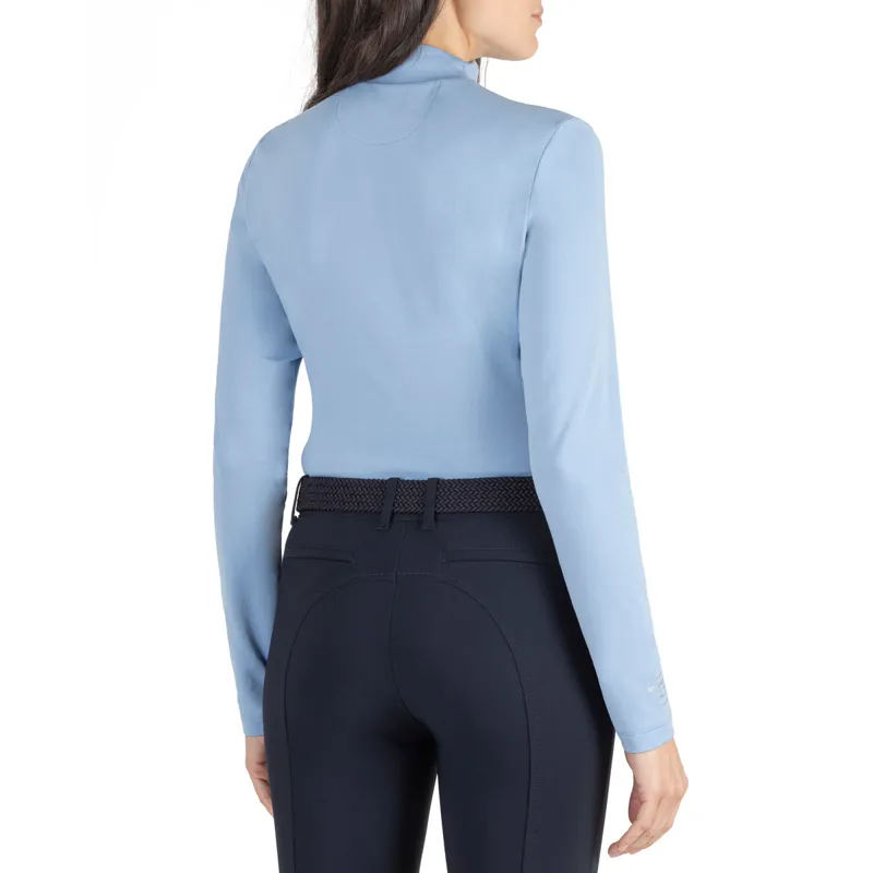 Equiline Collec Long Sleeve Ladies Base Layer - Rain Washed-1