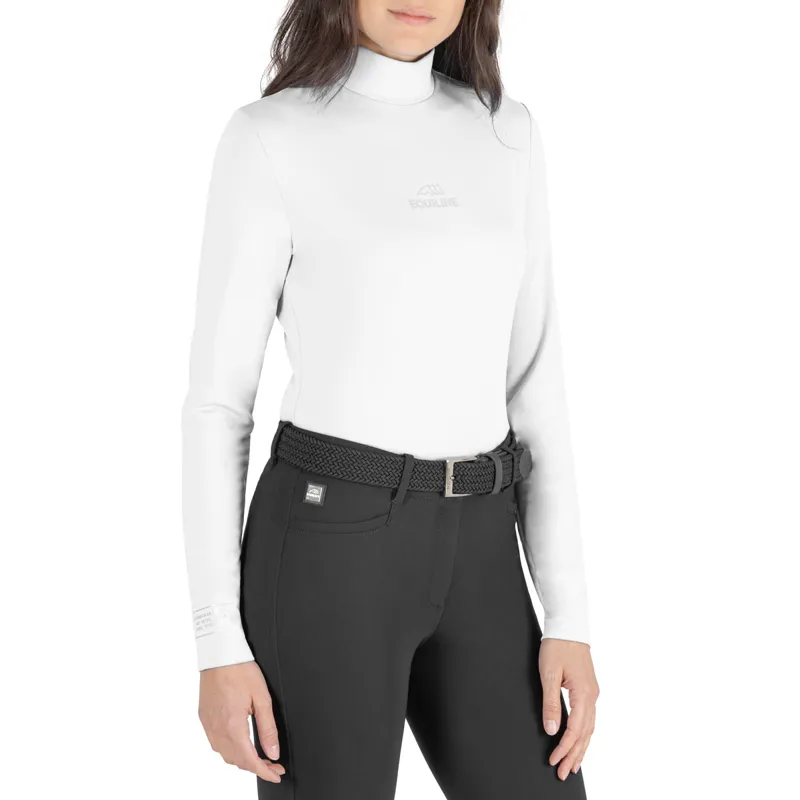Equiline Collec Long Sleeve Ladies Base Layer - White