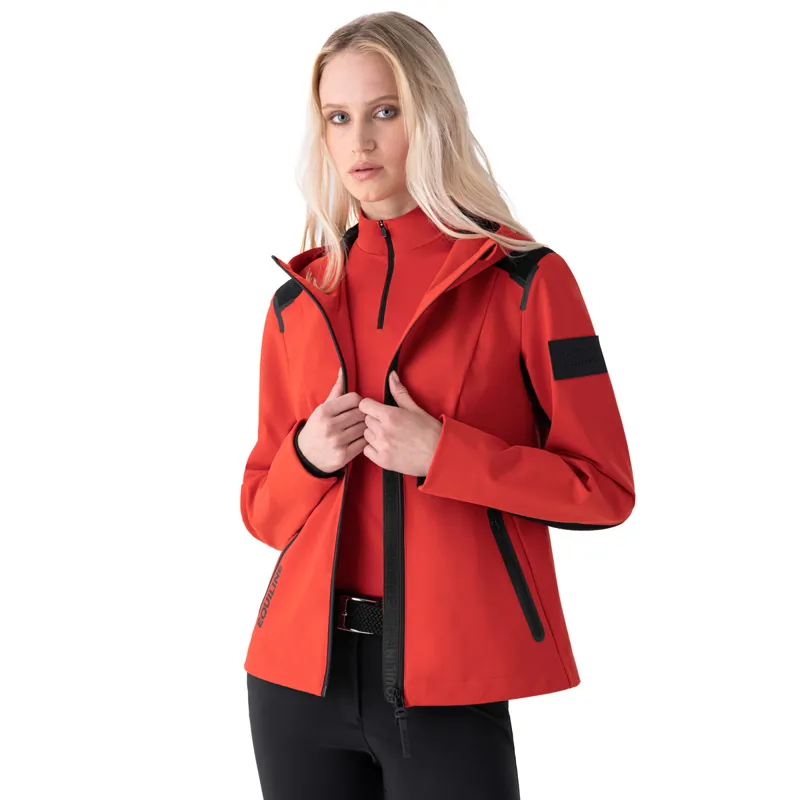 Equiline Coret Ladies Softshell Jacket - Molten Lava