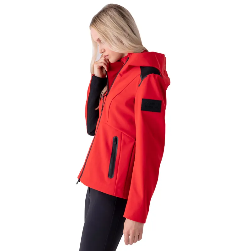 Equiline Coret Ladies Softshell Jacket - Molten Lava-2