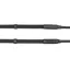 Equiline Continental Web Reins with Billets - Black