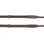 Equiline Continental Web Reins with Billets - Brown