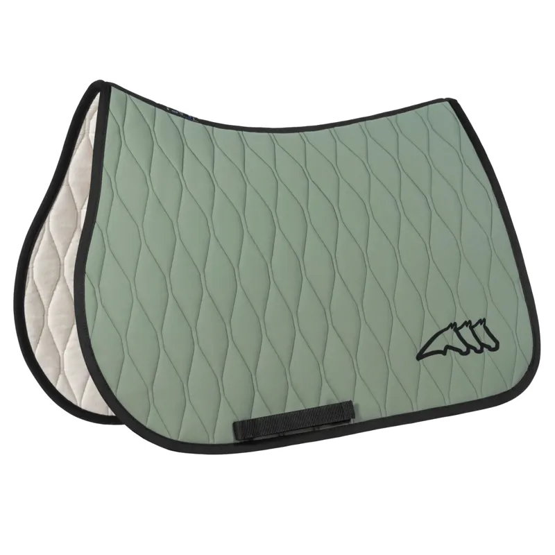 Equiline Ecede Saddlecloth - Green Milieu