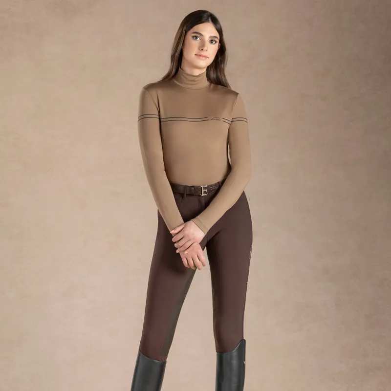 Equiline Efide Full Seat Ladies Breeches - Brown-3