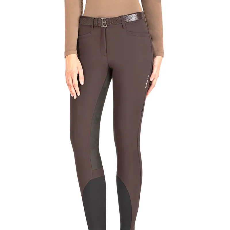 Equiline Efide Full Seat Ladies Breeches - Brown