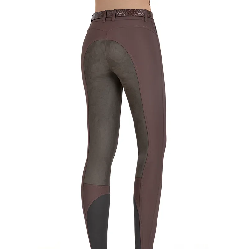 Equiline Efide Full Seat Ladies Breeches Brown