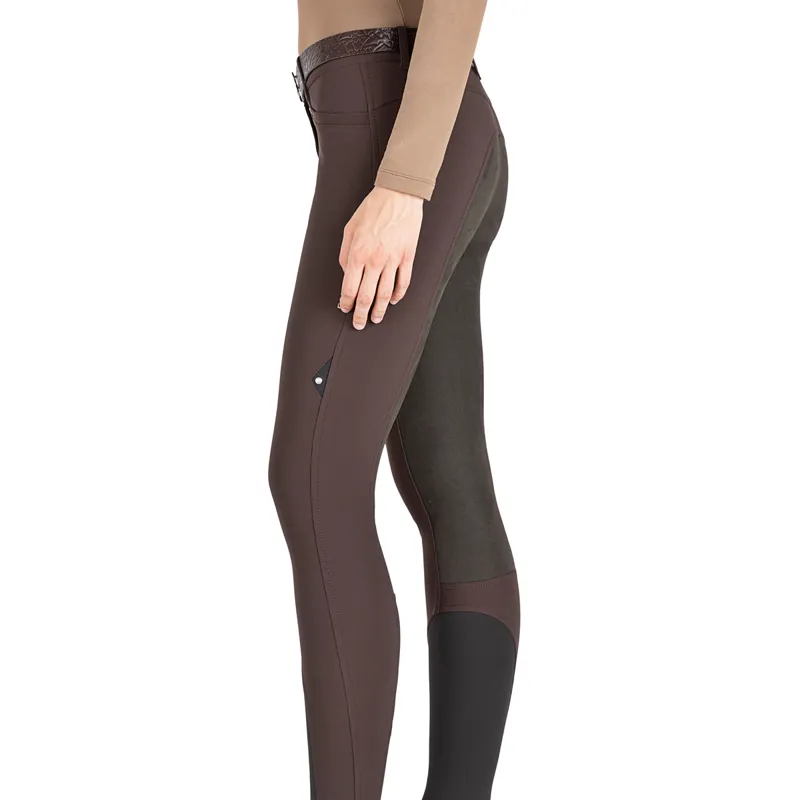 Equiline Efide Full Seat Ladies Breeches - Brown-2