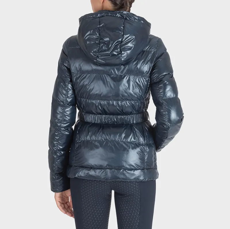 Equiline Elmae Ladies Padded Jacket - Blue-3