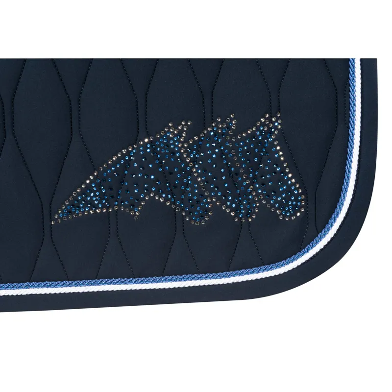 Equiline Erbe Dressage Saddlecloth - Blue-1