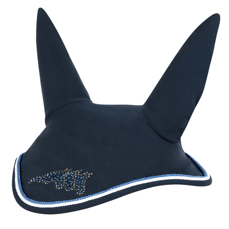 Equiline Erbe Ear Net - Blue