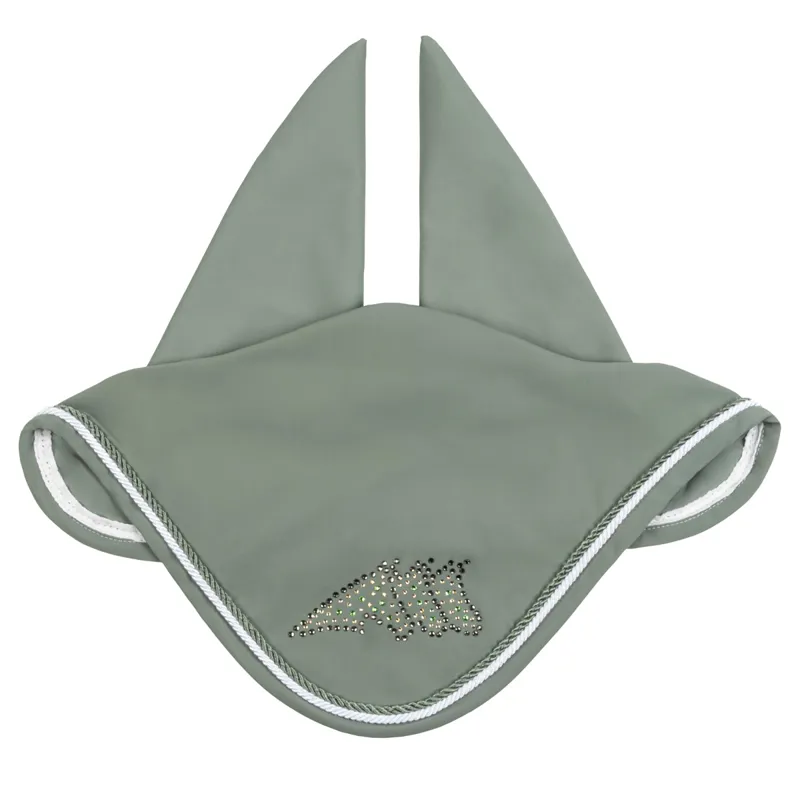 Equiline Erbe Ear Net - Green Milieu