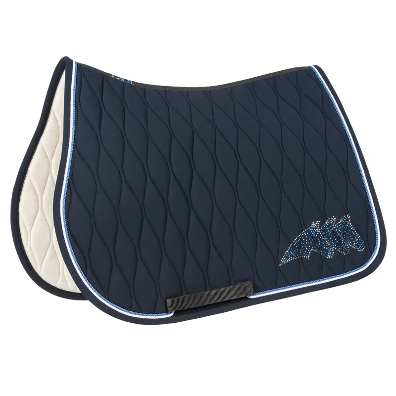 Equiline Erbe Saddlecloth - Blue